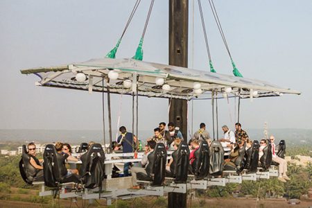 Sky Fly Dining in Goa (Lunch)